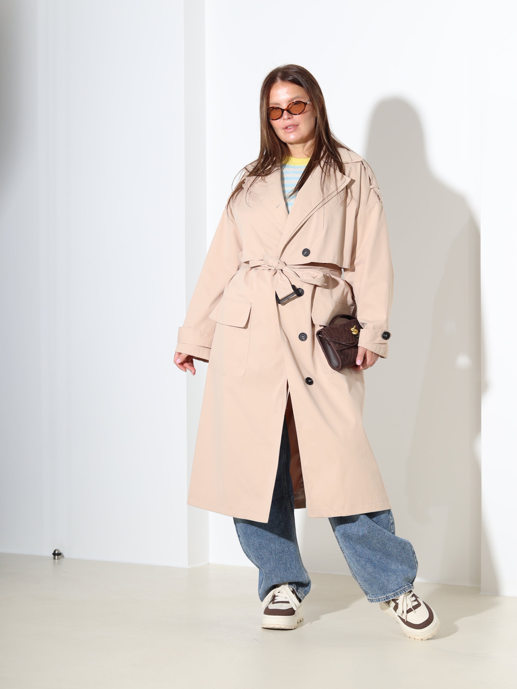 Bēša, pagarināta virsjaka/trencis - 18292