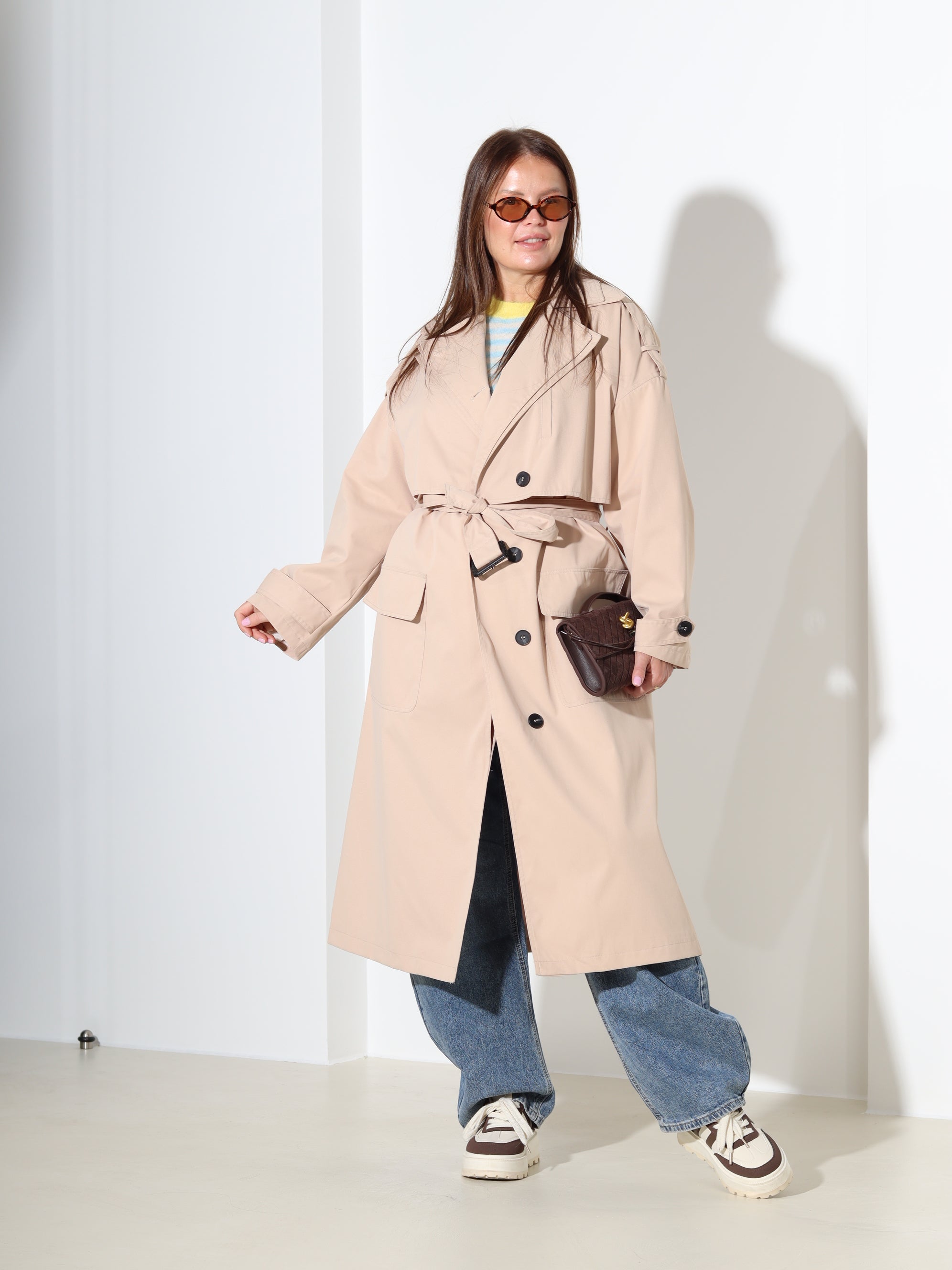 Bēša, pagarināta virsjaka/trencis - 18292