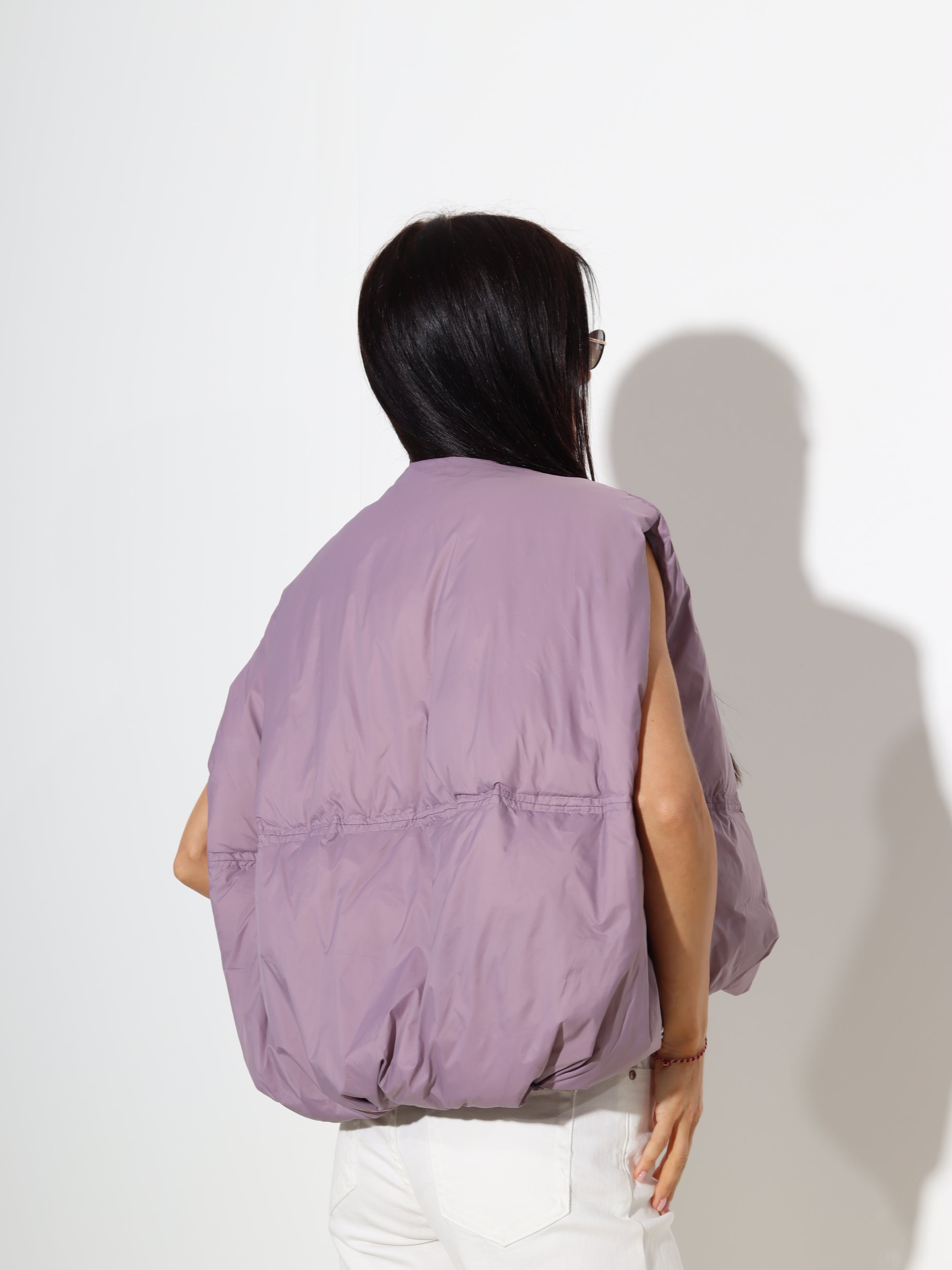 Violeta oversize dūnu veste - 20237