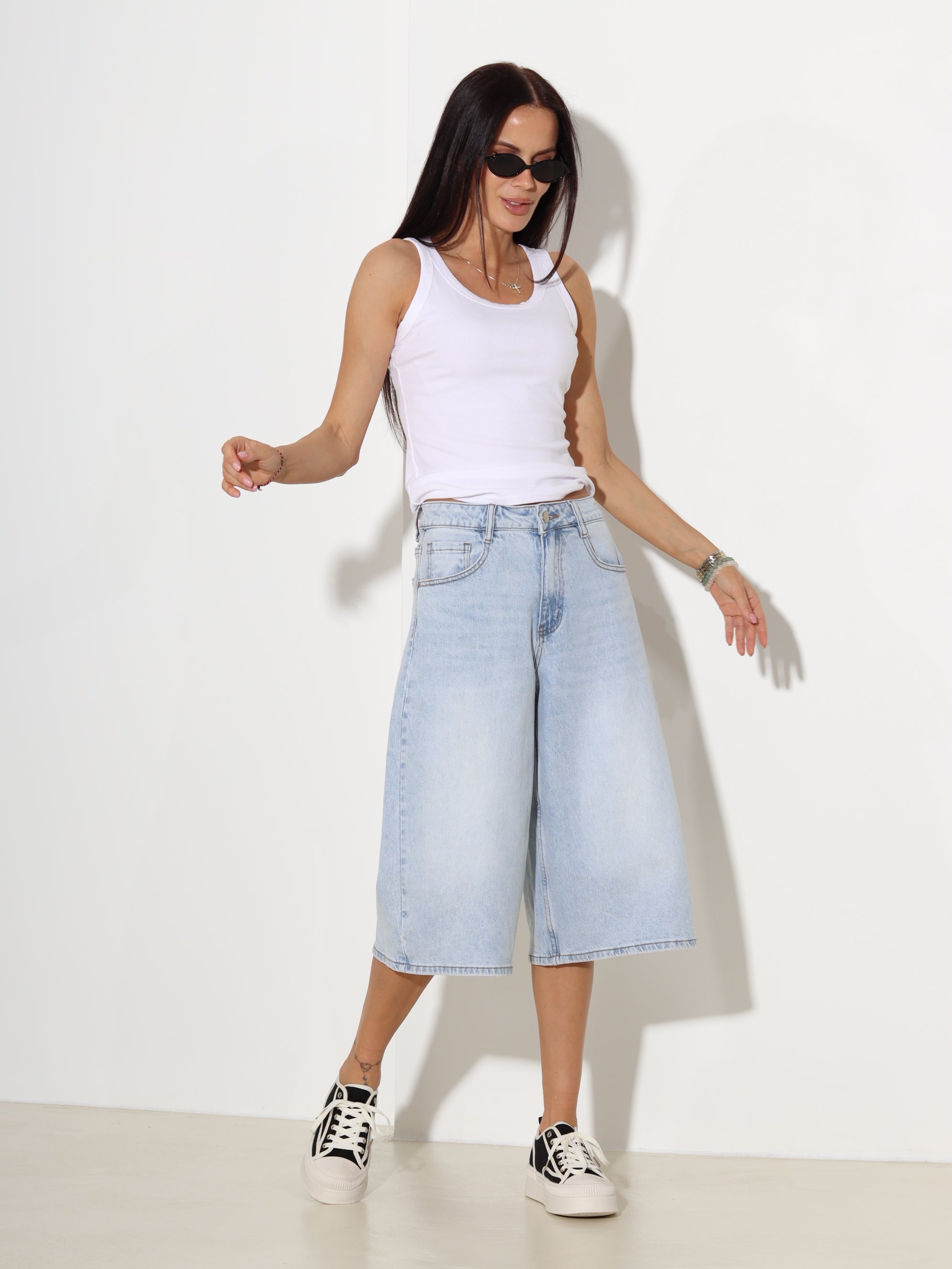 G.zili pagarināti džinsa šorti 'Jorts' - 19941