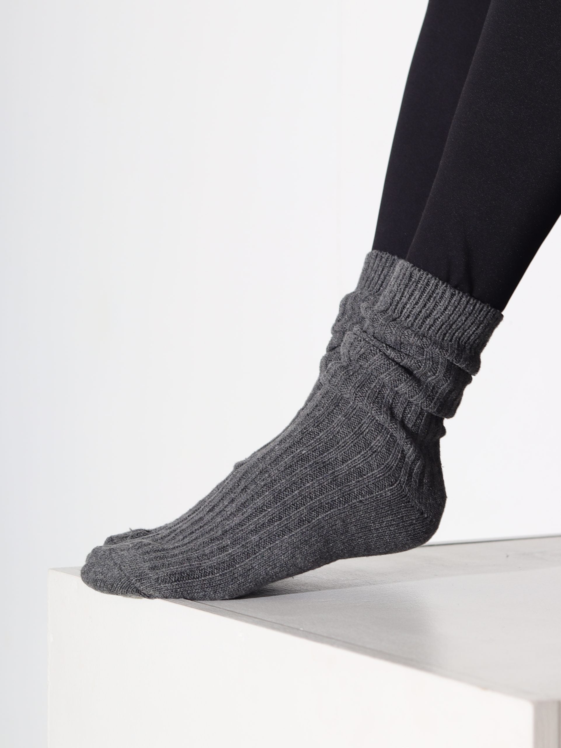 Alpakas pusgarās zeķes 3in1 (bēšs+pelēka+t.zilas) - 16879