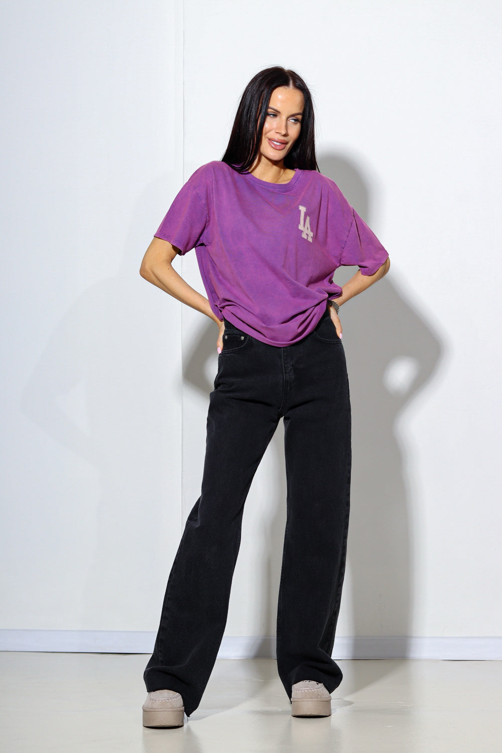 Violets 'LA' t-krekls - 13974