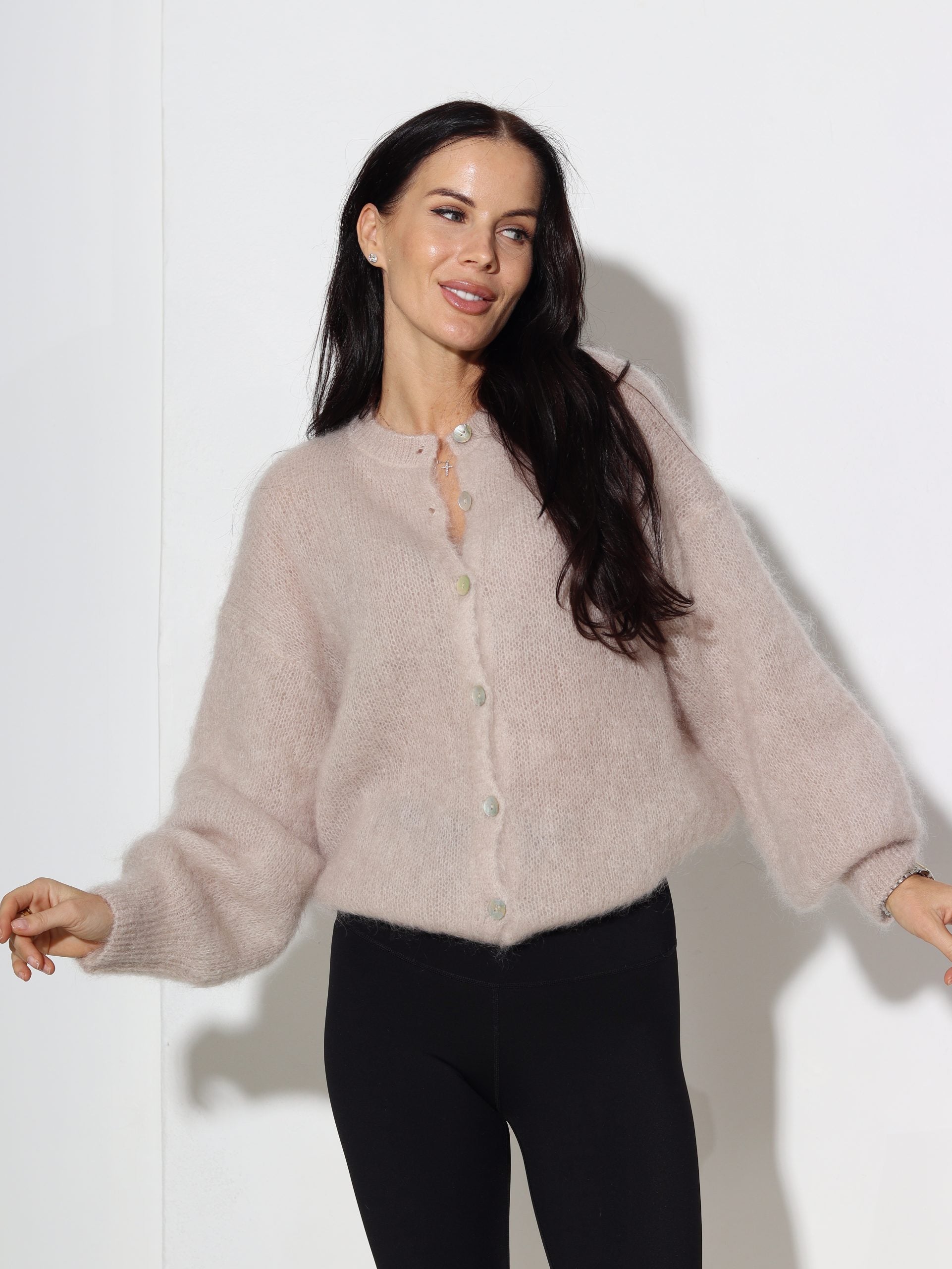 Bēša, brīva piegriezuma, pogājama Mohēras jaka - 16462