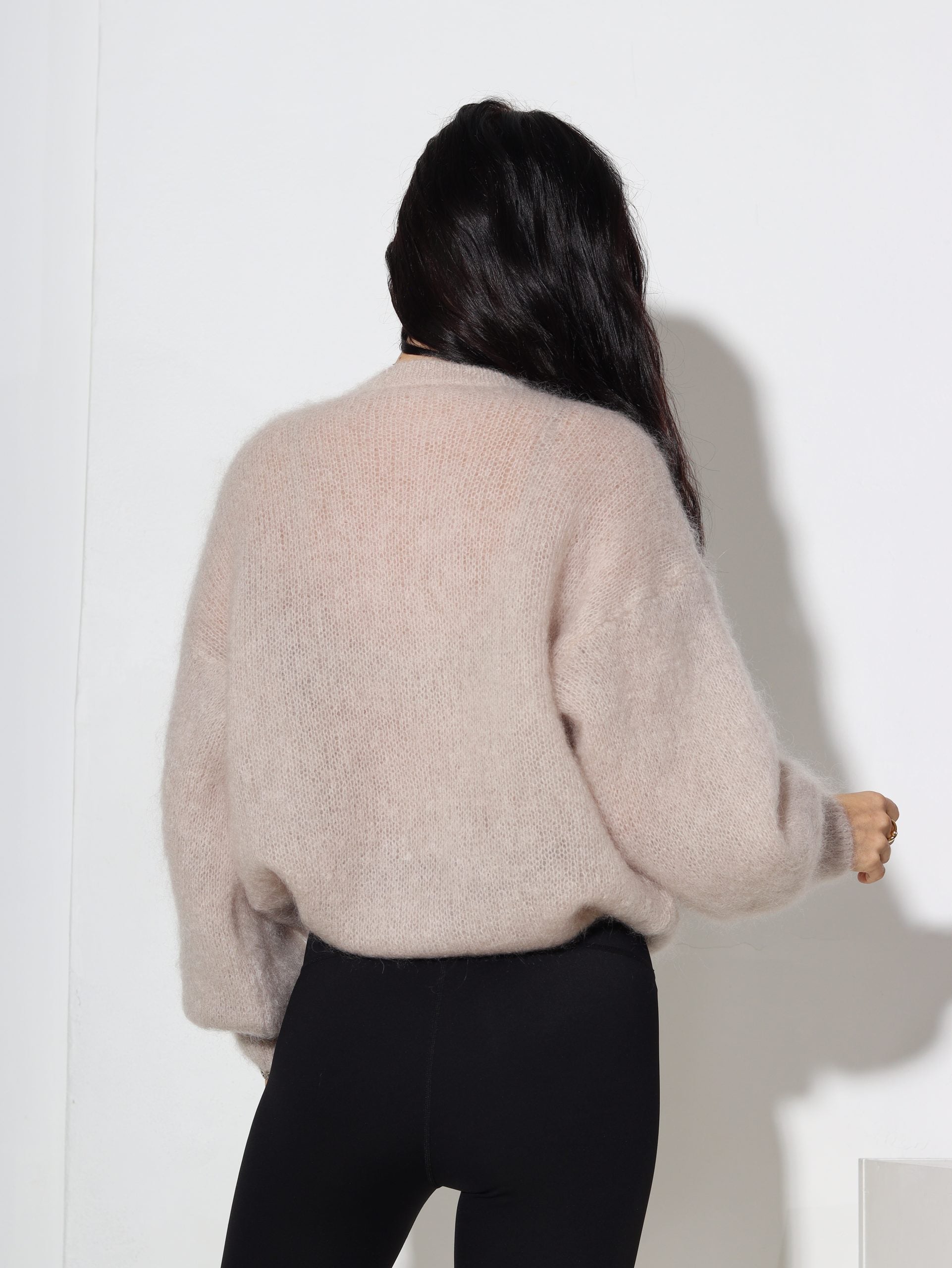 Bēša, brīva piegriezuma, pogājama Mohēras jaka - 16462