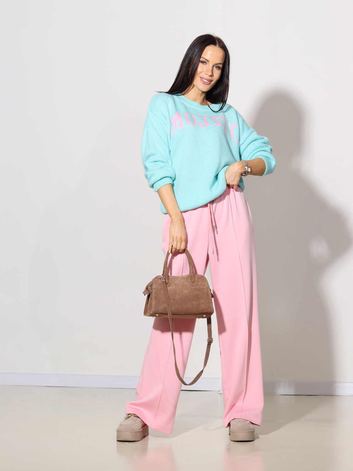 Zilgan zaļš džemperis 'MOJITO' - 14064