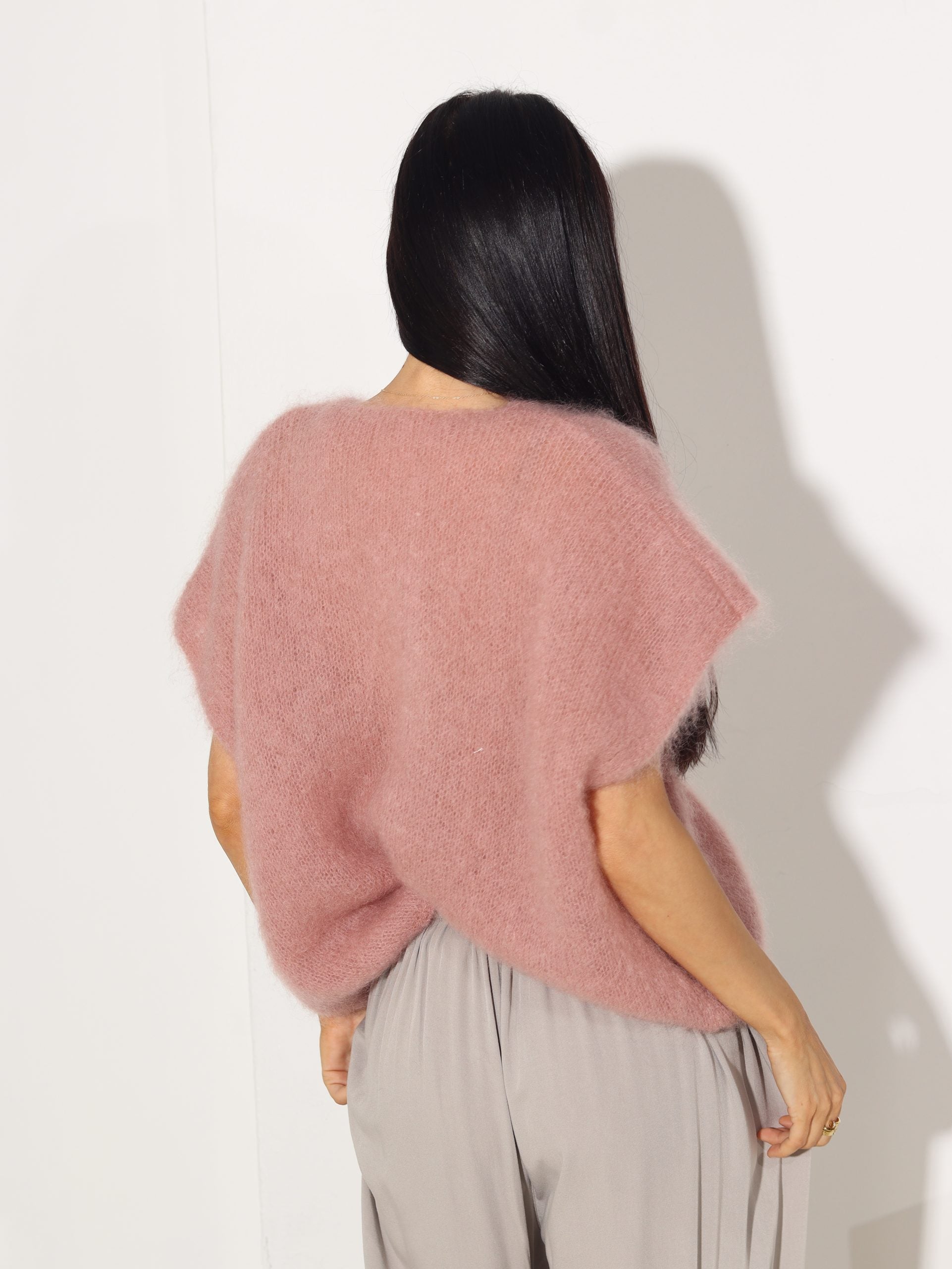 Veci rozā mohēras veste - 15860