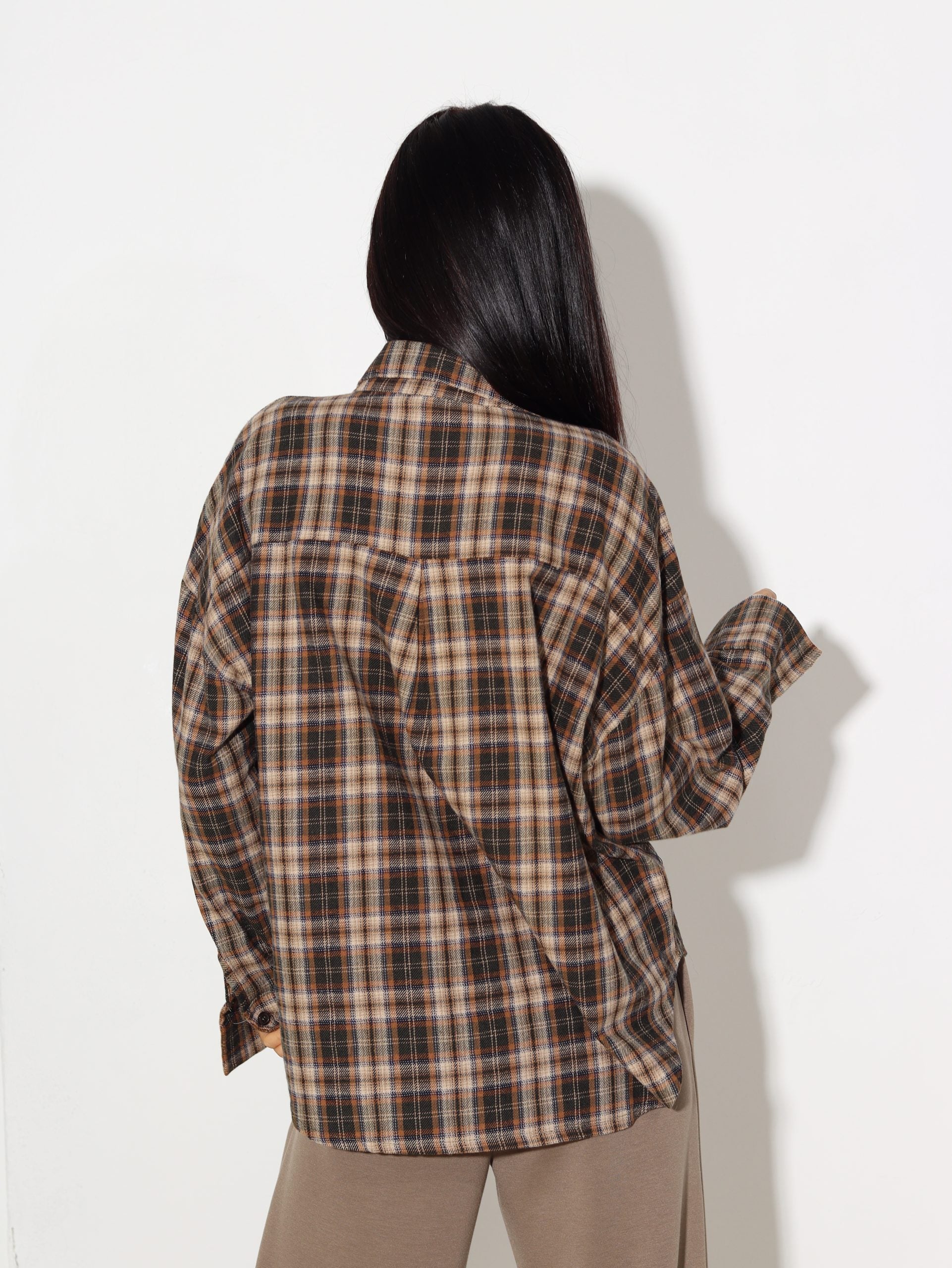 Zaļš rūtains krekls - 16288