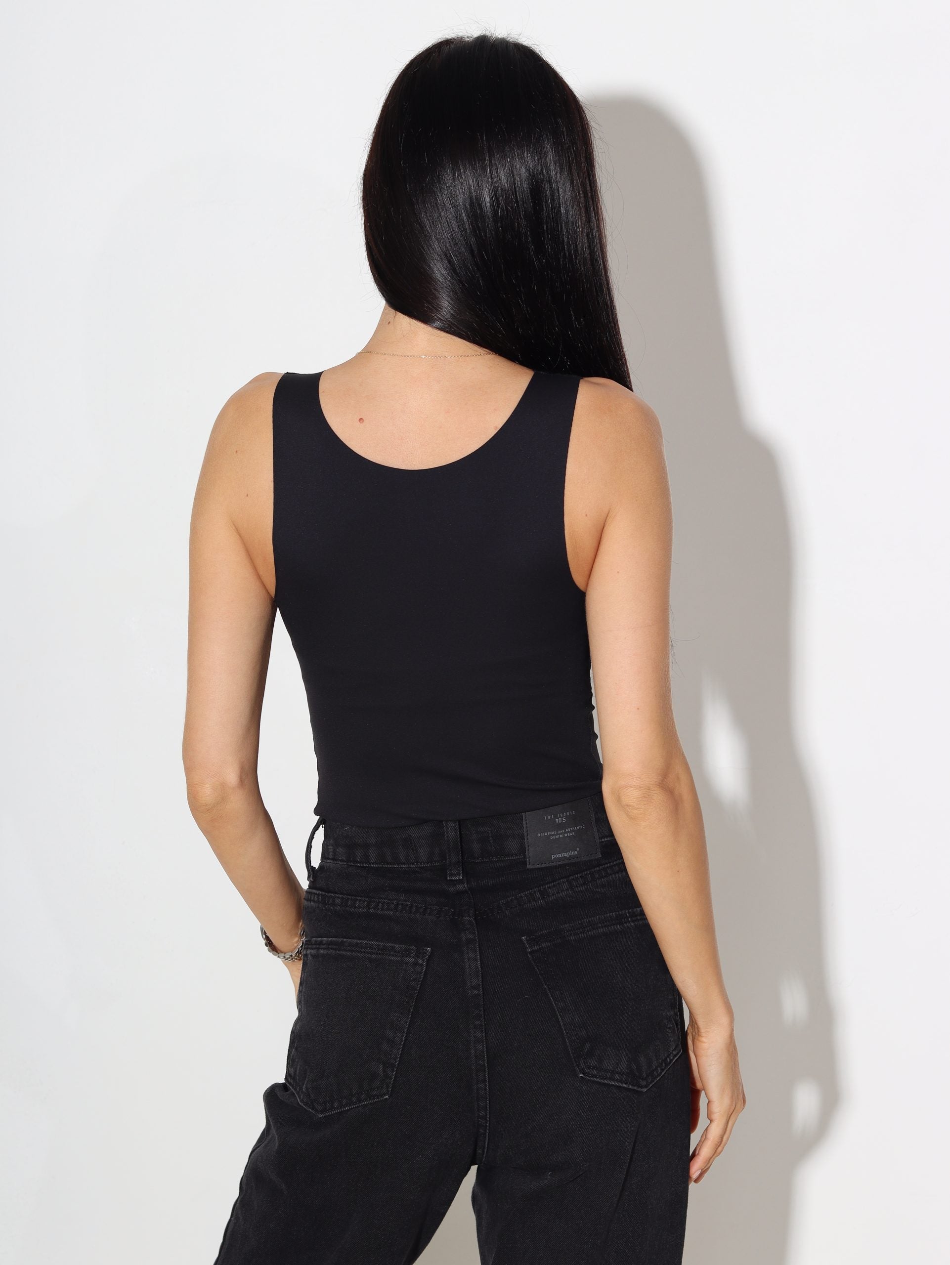 Melna bezvīļu tops ,,Dream BRA'' - 16282