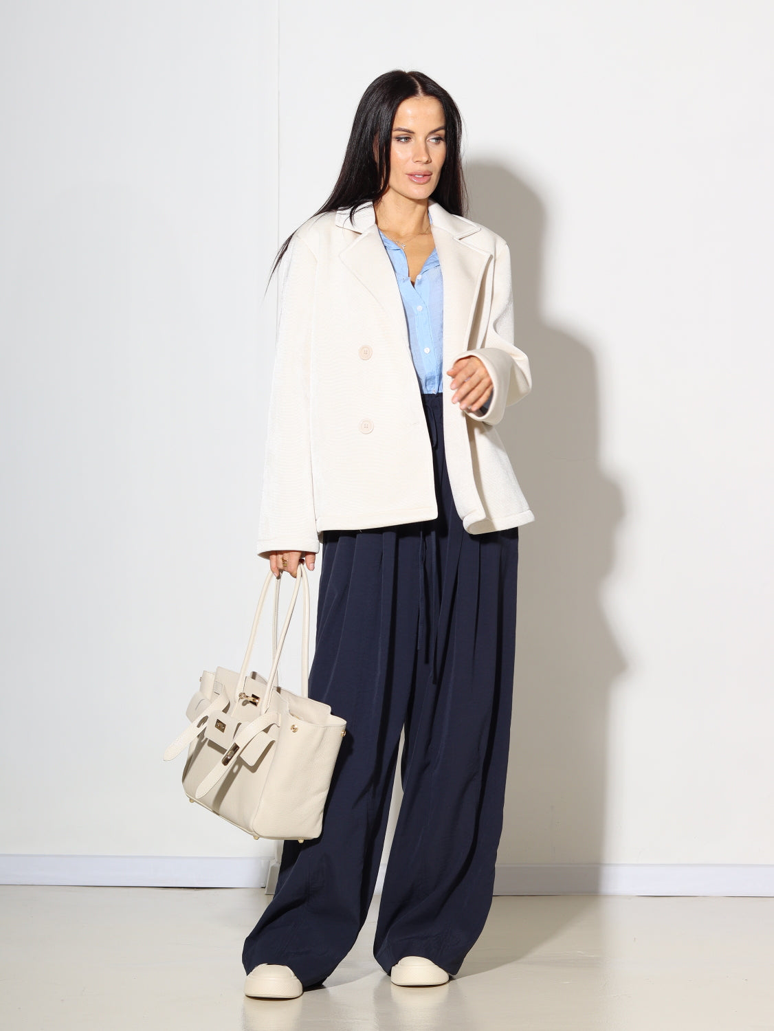 Bēša, klasiska, auduma virsjaka - 14698