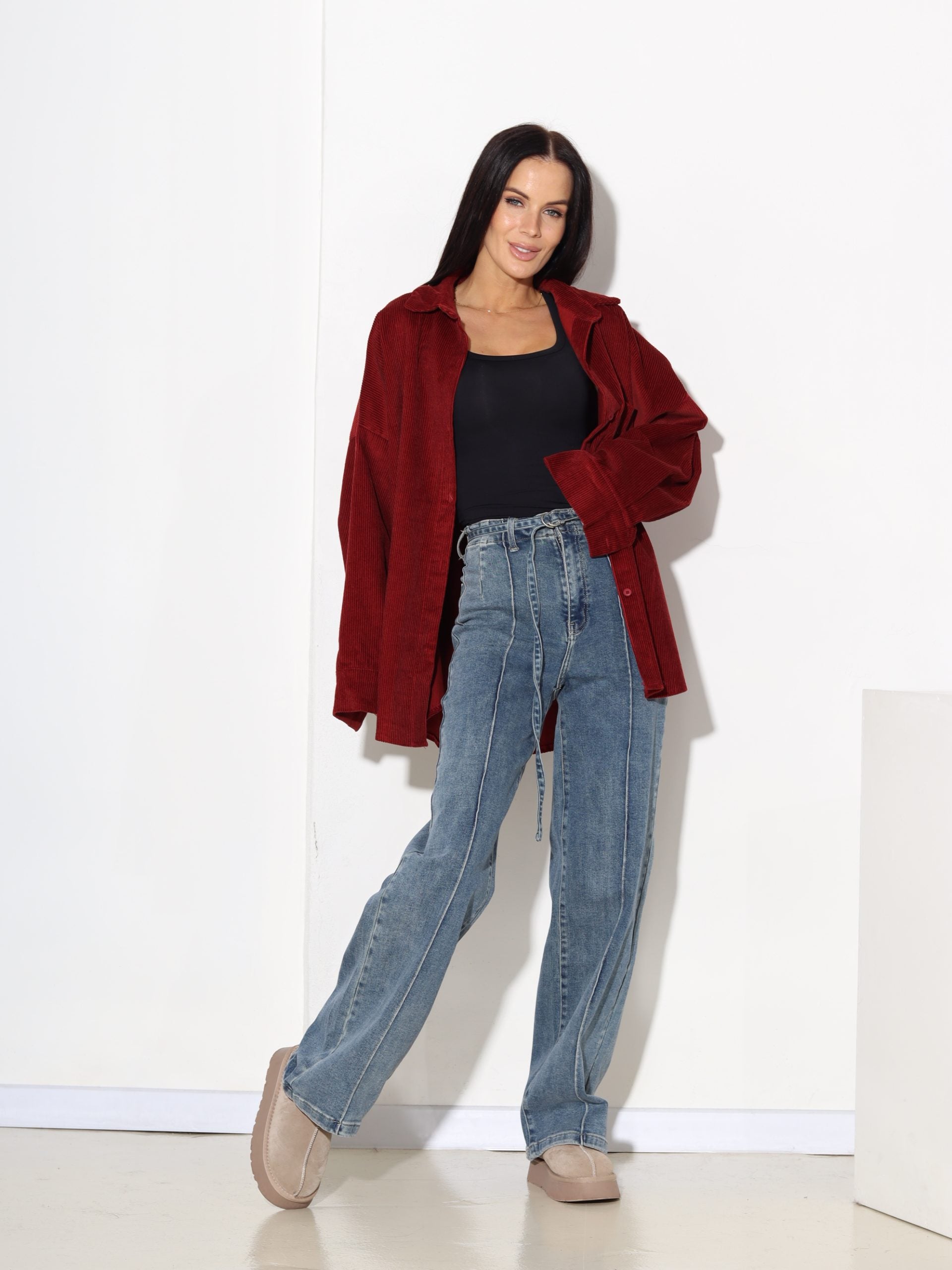 Zilas, "Laulia" firmas džinsu bikses ar viduslīniju - 17362