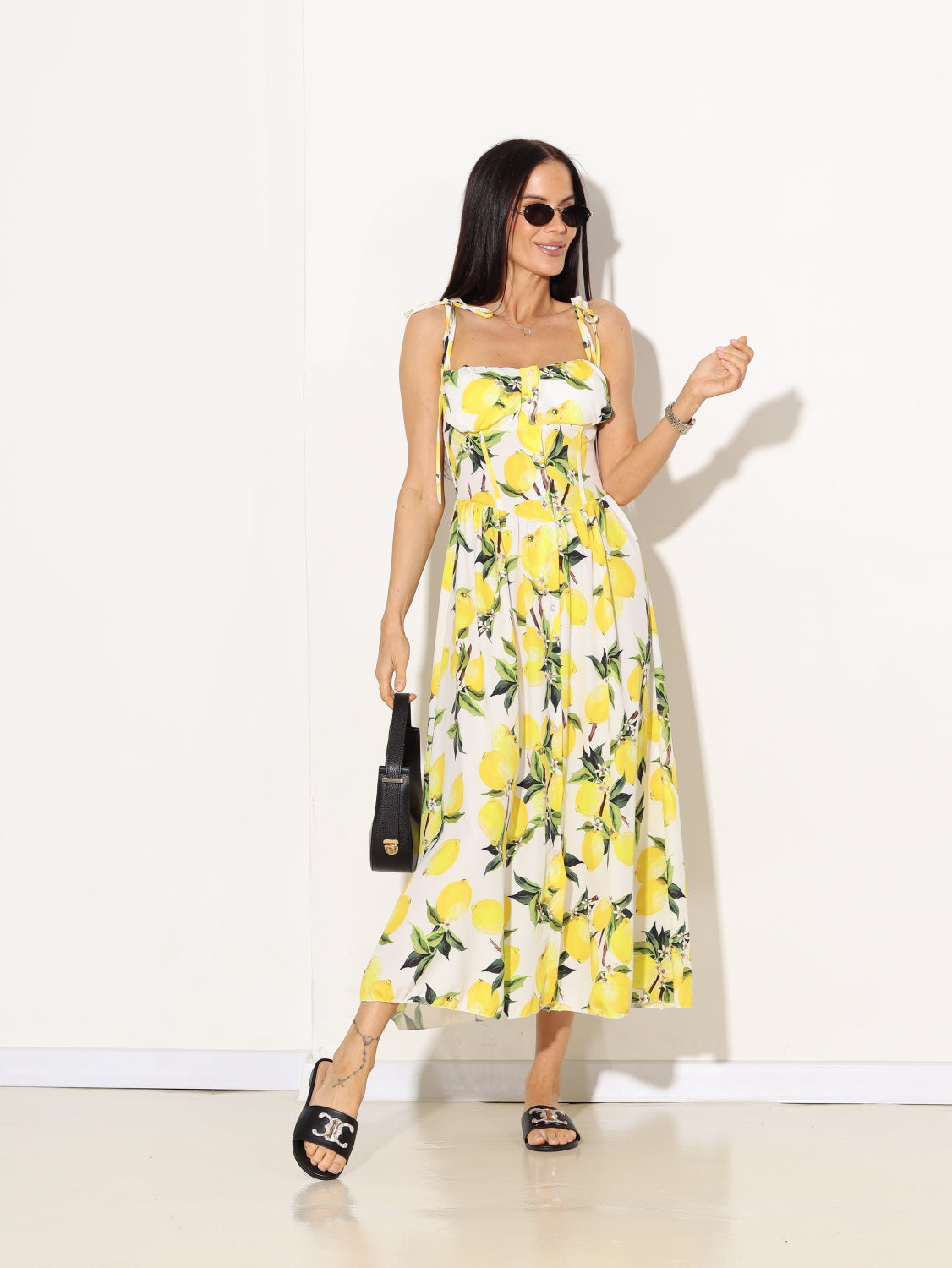 Balta, MIDI kleita "Citroniņš" - 15561