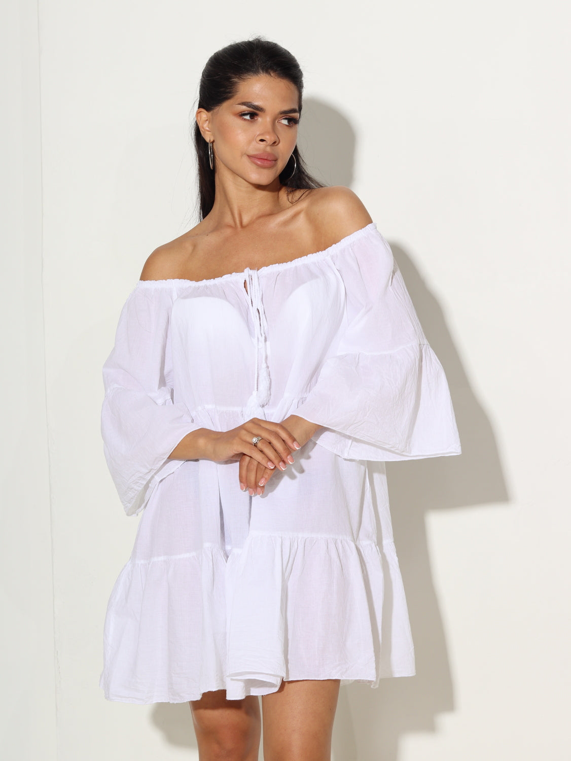 Balta 'MiniMin' kleitiņa - 15593