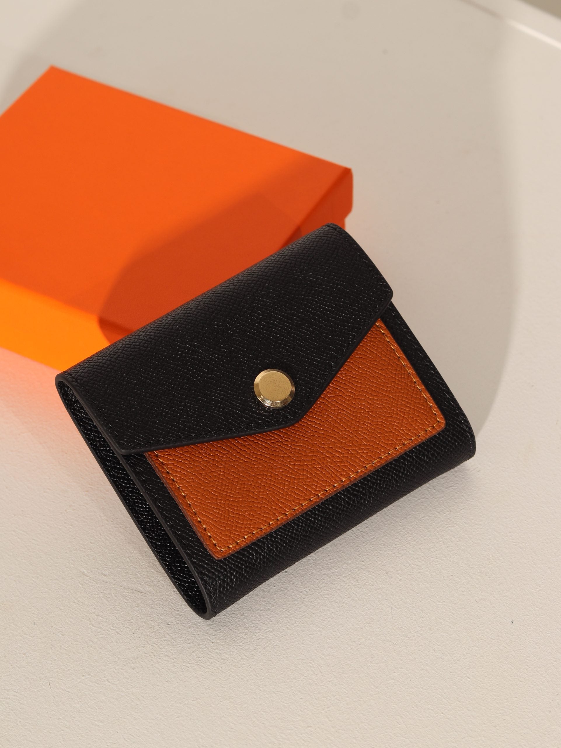 Melns+brūns d/ā , maza izmēra maks - 15958