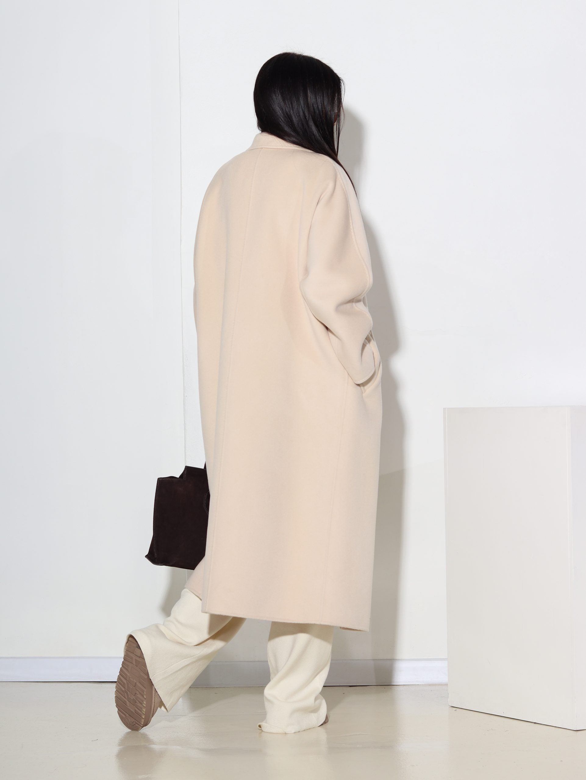 Bēšas kāsas 'Lara' mētelis - 16455