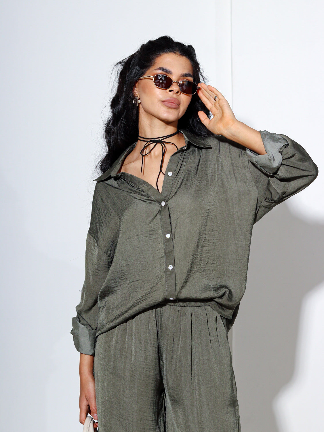 Zaļš, 2daļīgs viskozes komplekts - 14518