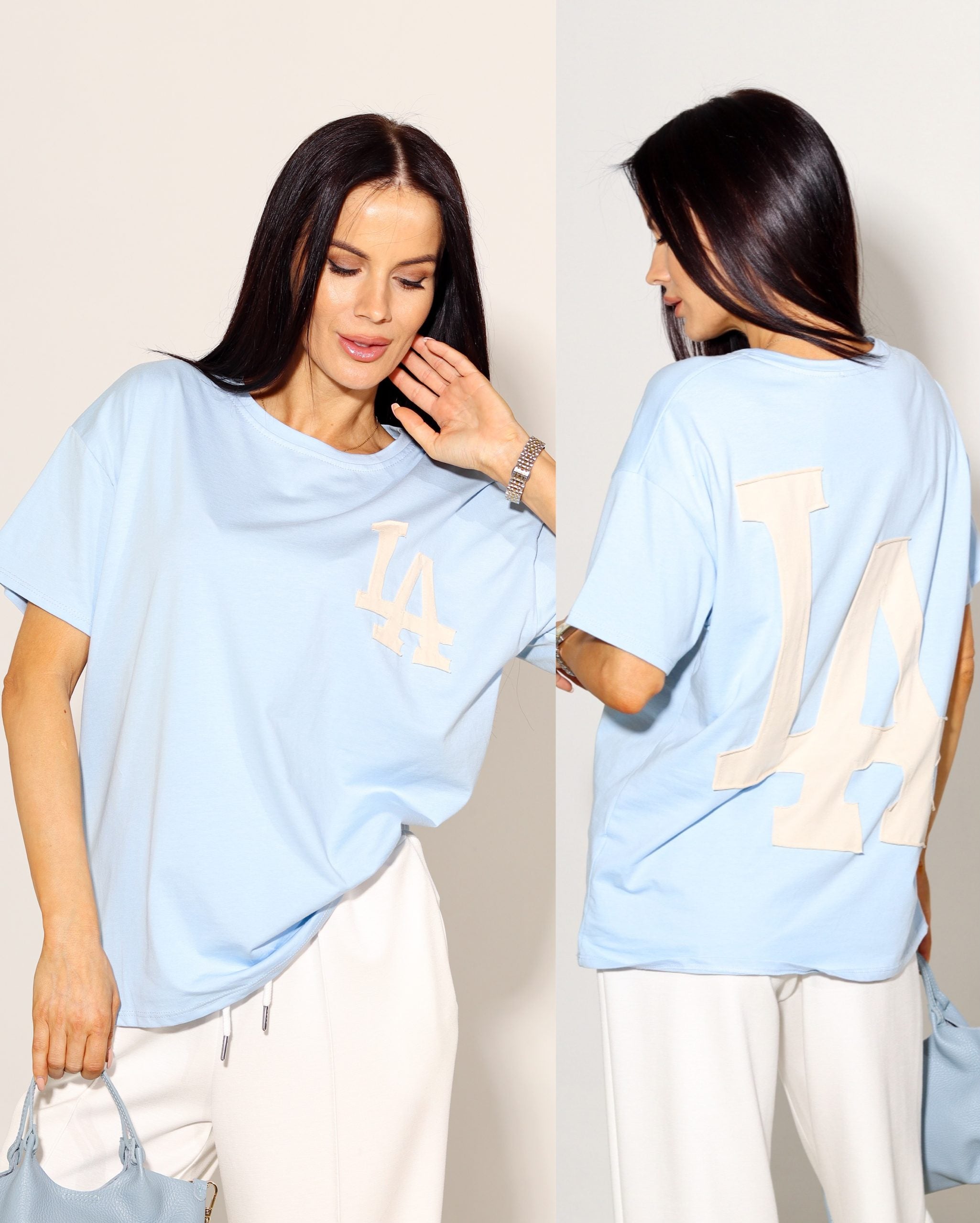 Zils 'LA' t-krekls - 14249